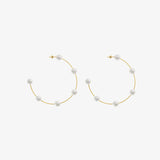 Moon Gold Orecchini