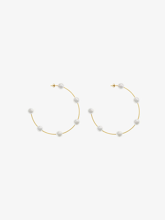 Moon Gold Orecchini