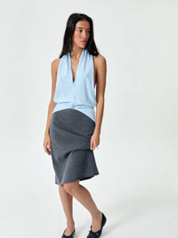 Moore Blue Top