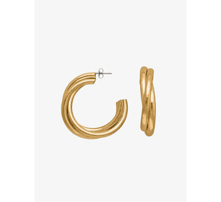 Olivia Gold Hoops