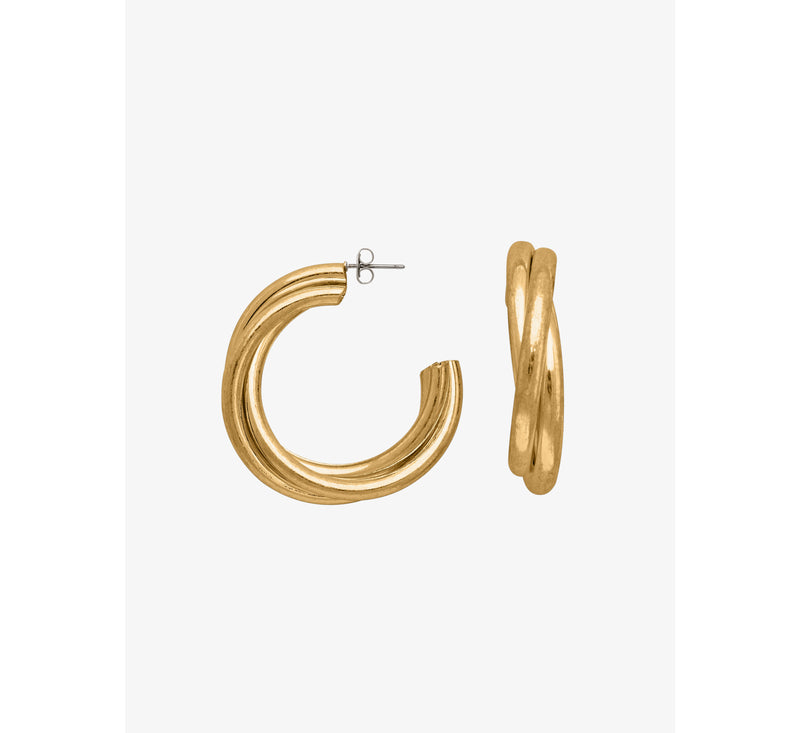 Olivia Gold Hoops
