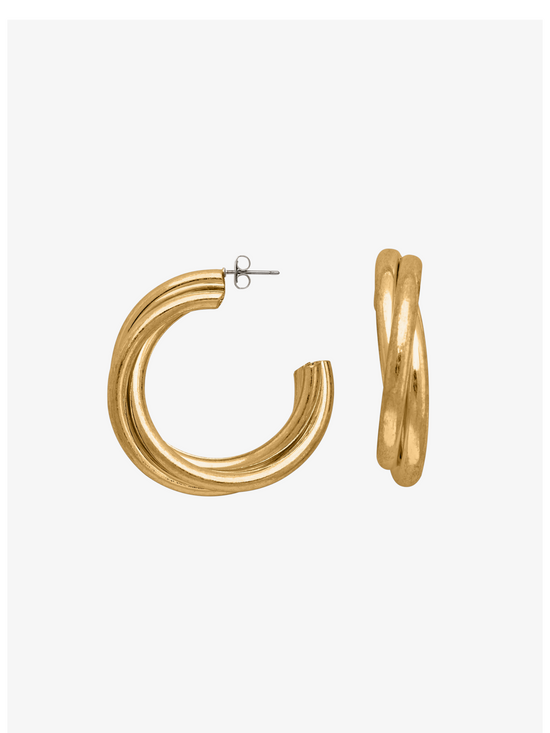 Olivia Gold Hoops