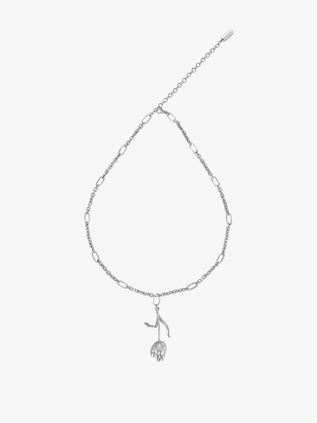 Primrose Silver Necklace