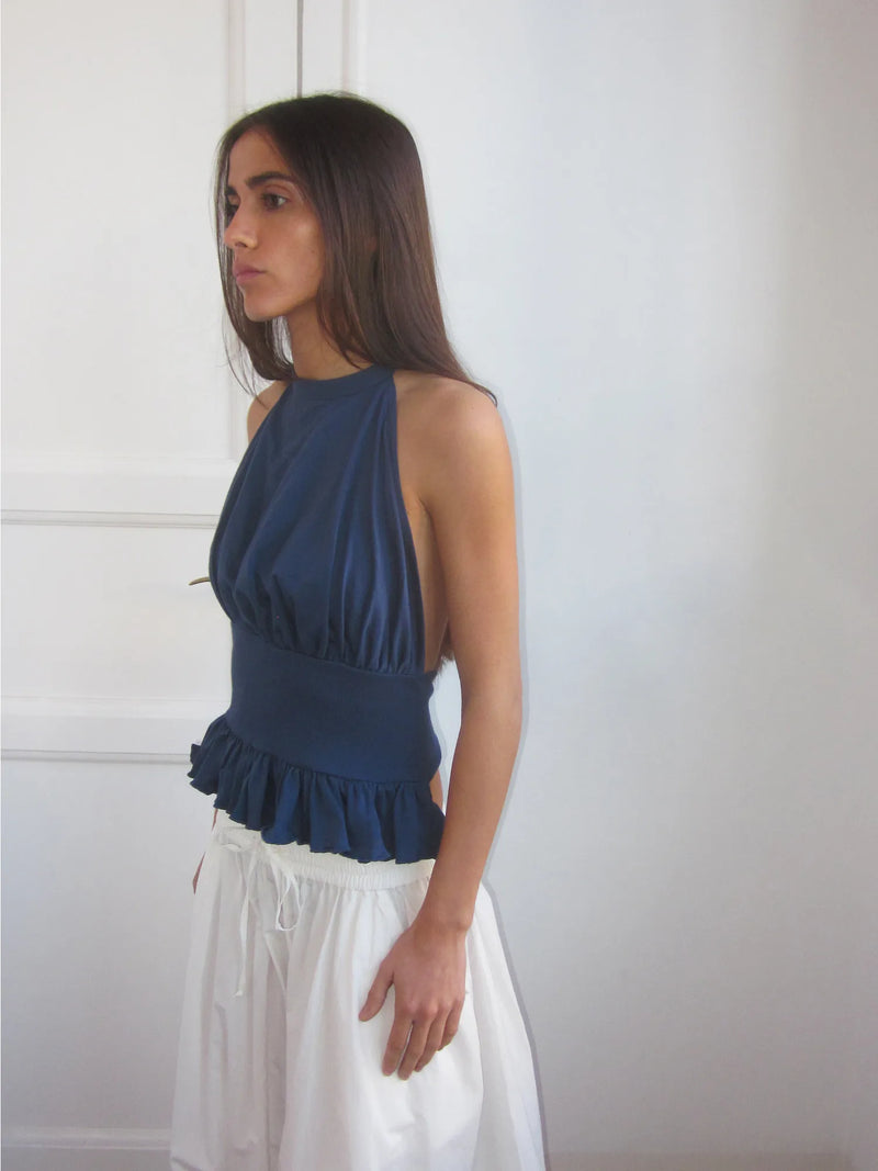 Palmer Blue Top
