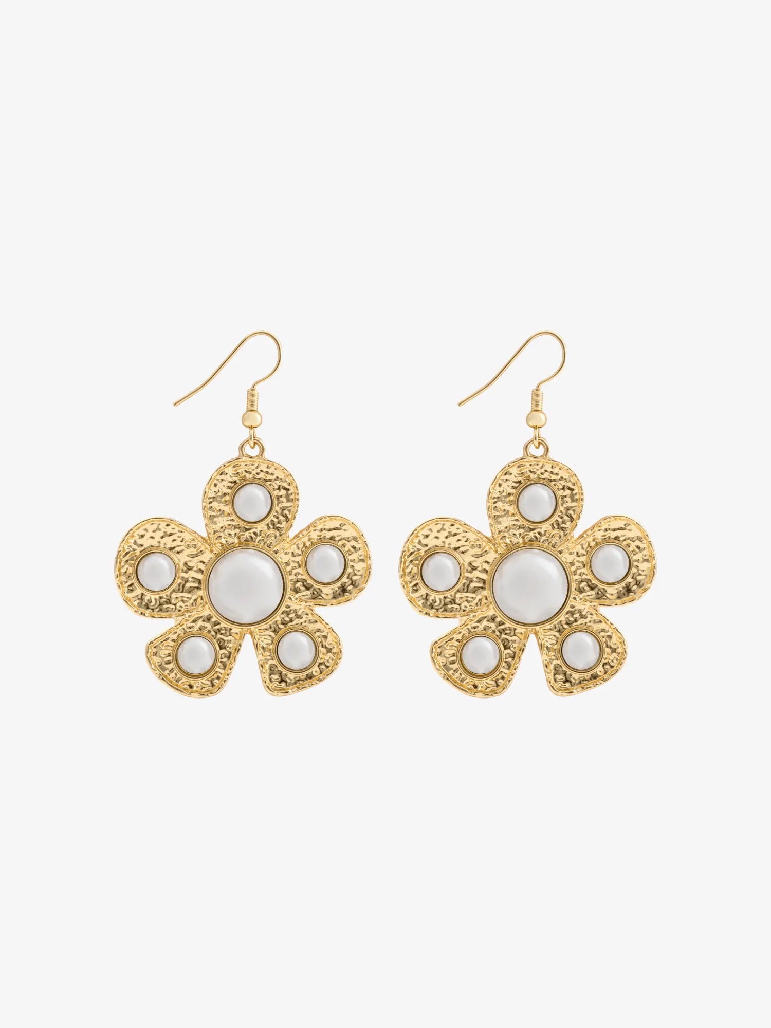 Petal Gold Earring