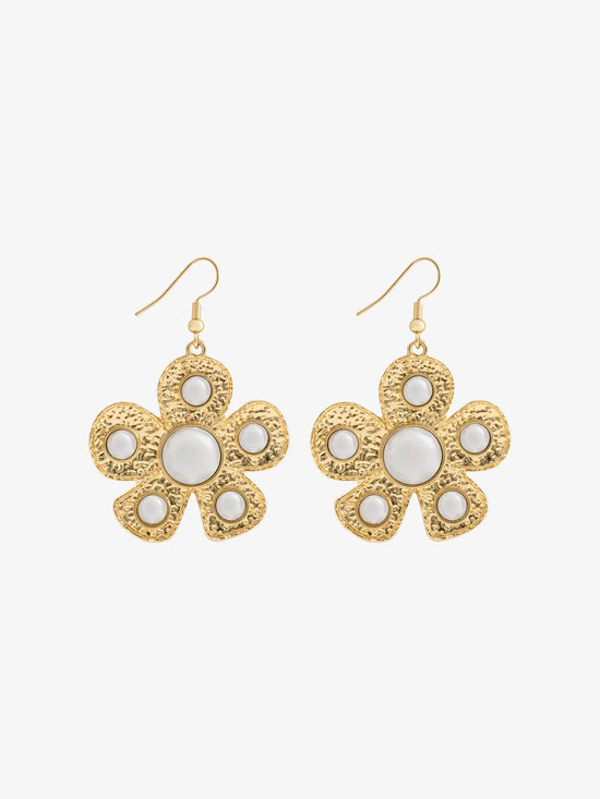 Petal Gold Earring