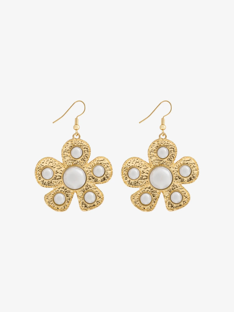 Petal Gold Earring