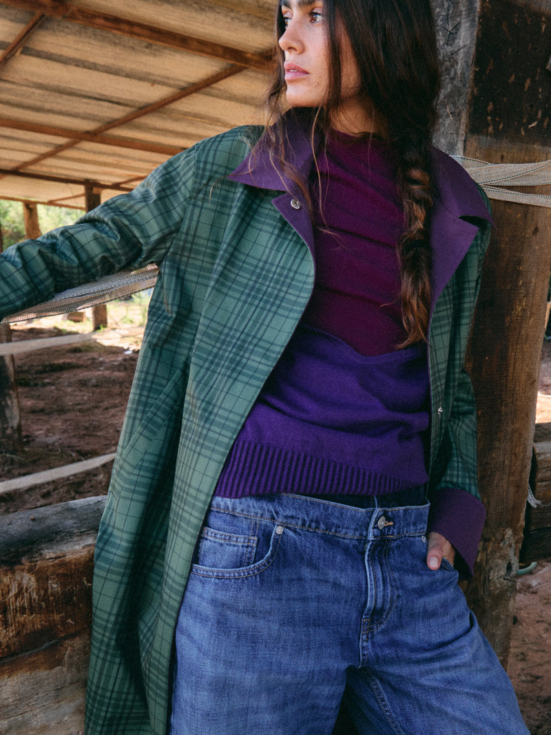 Pipa Reversible Trench Coat