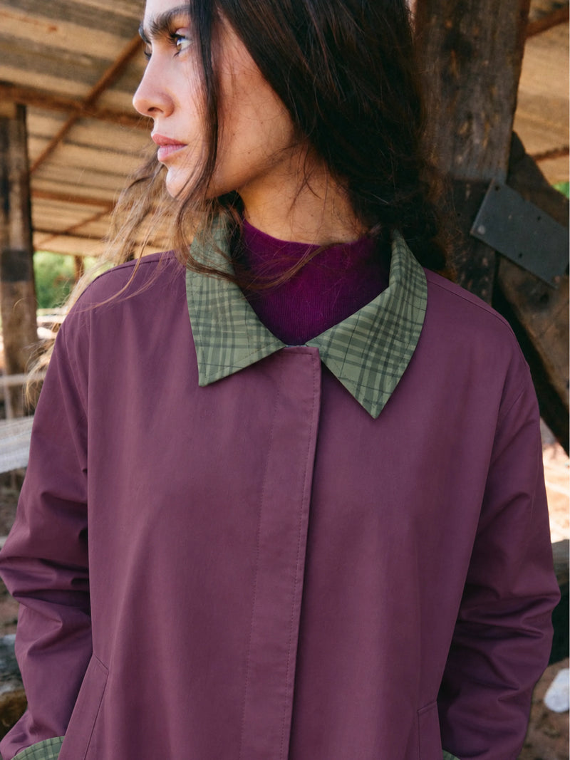Pipa Reversible Trench Coat