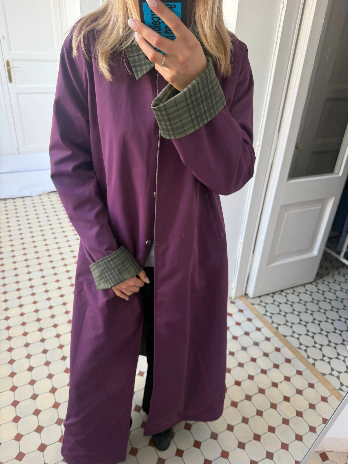 Pipa Reversible Trench Coat