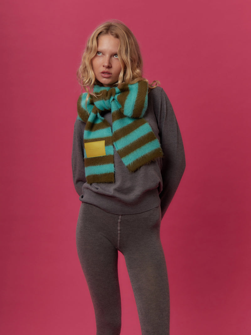 Polar Green Scarf