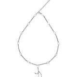 Primrose Silver Necklace