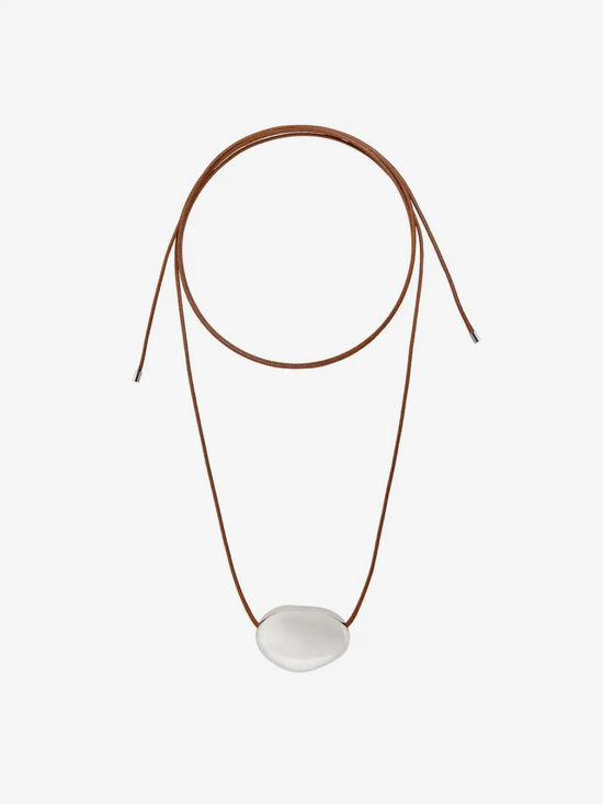 Radiant Sun Silver Necklace