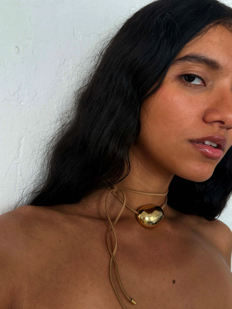 Radiant Sun Gold Necklace