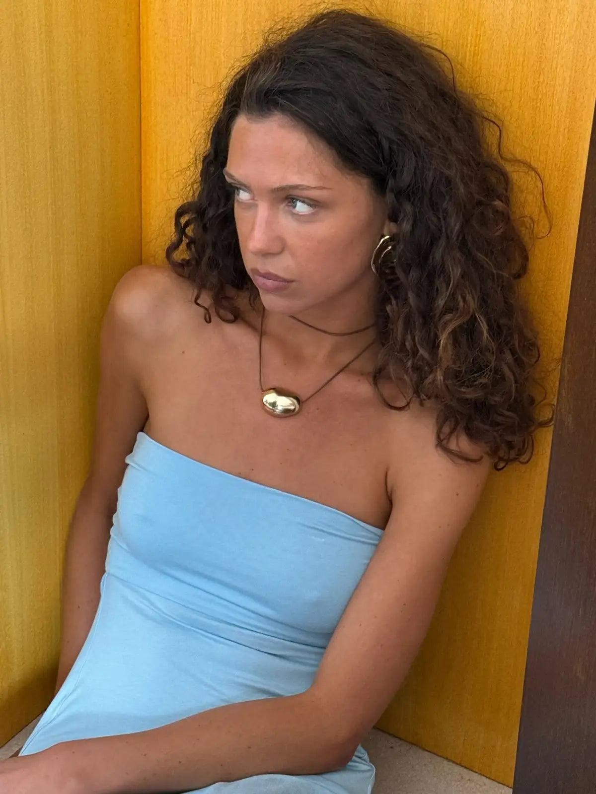 Radiant Sun Gold Necklace