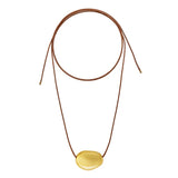 Radiant Sun Gold Necklace