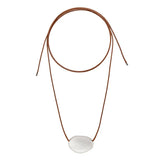 Radiant Sun Silver Necklace