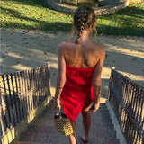 Red Caps Dress