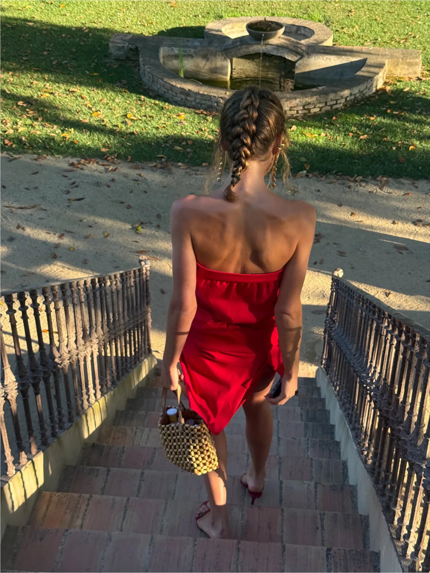 Red Caps Dress