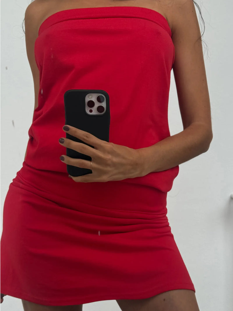 Red Caps Abito