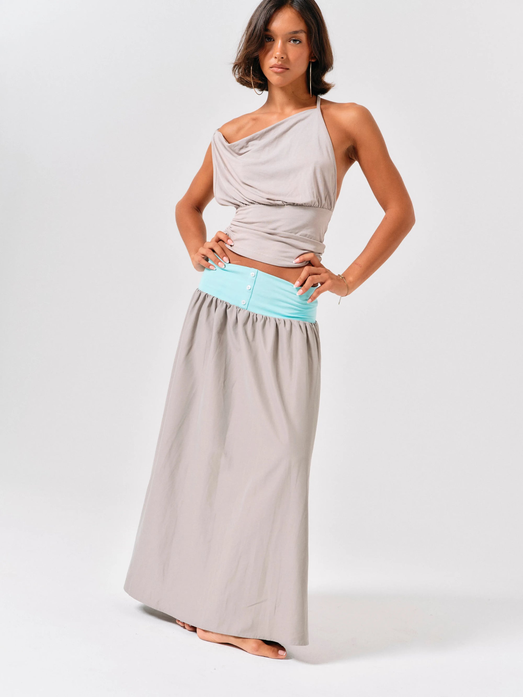Riera Grey Skirt