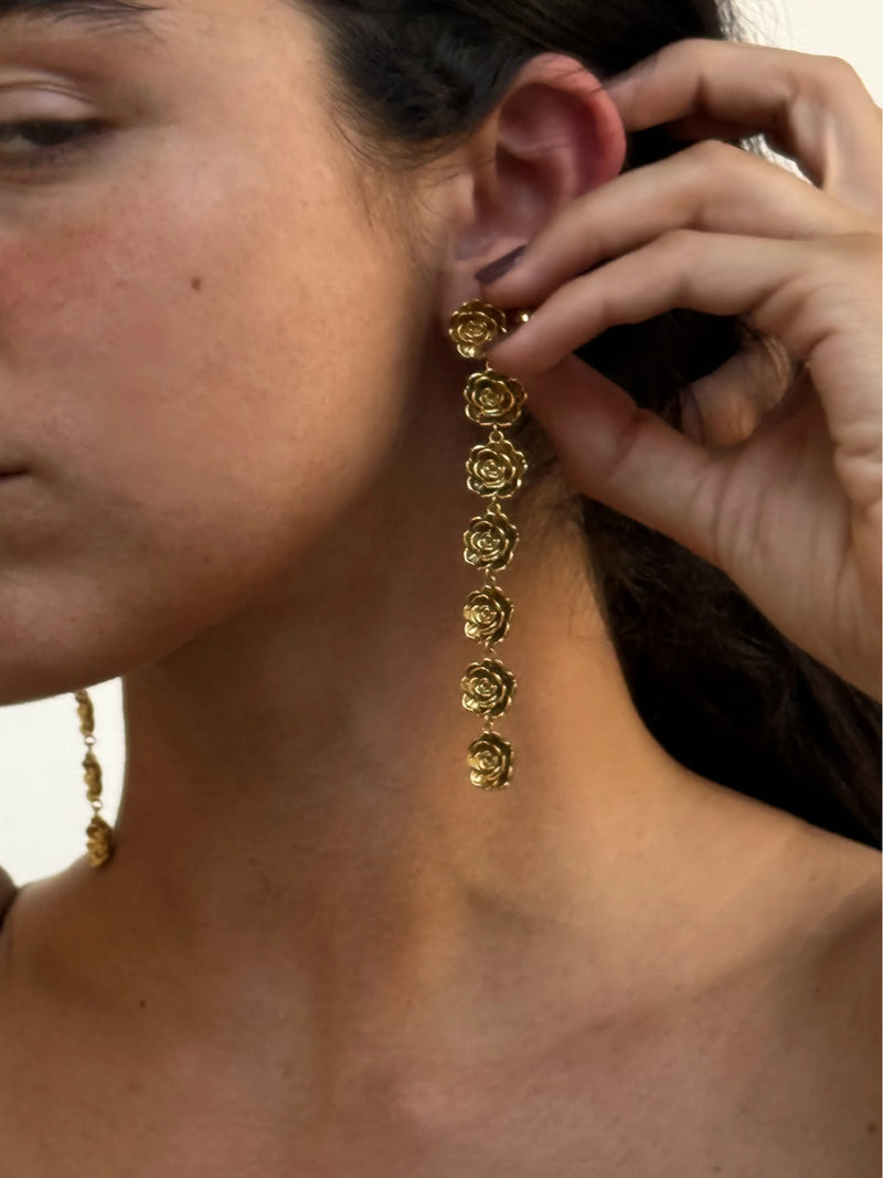 Rose Gold Earrings