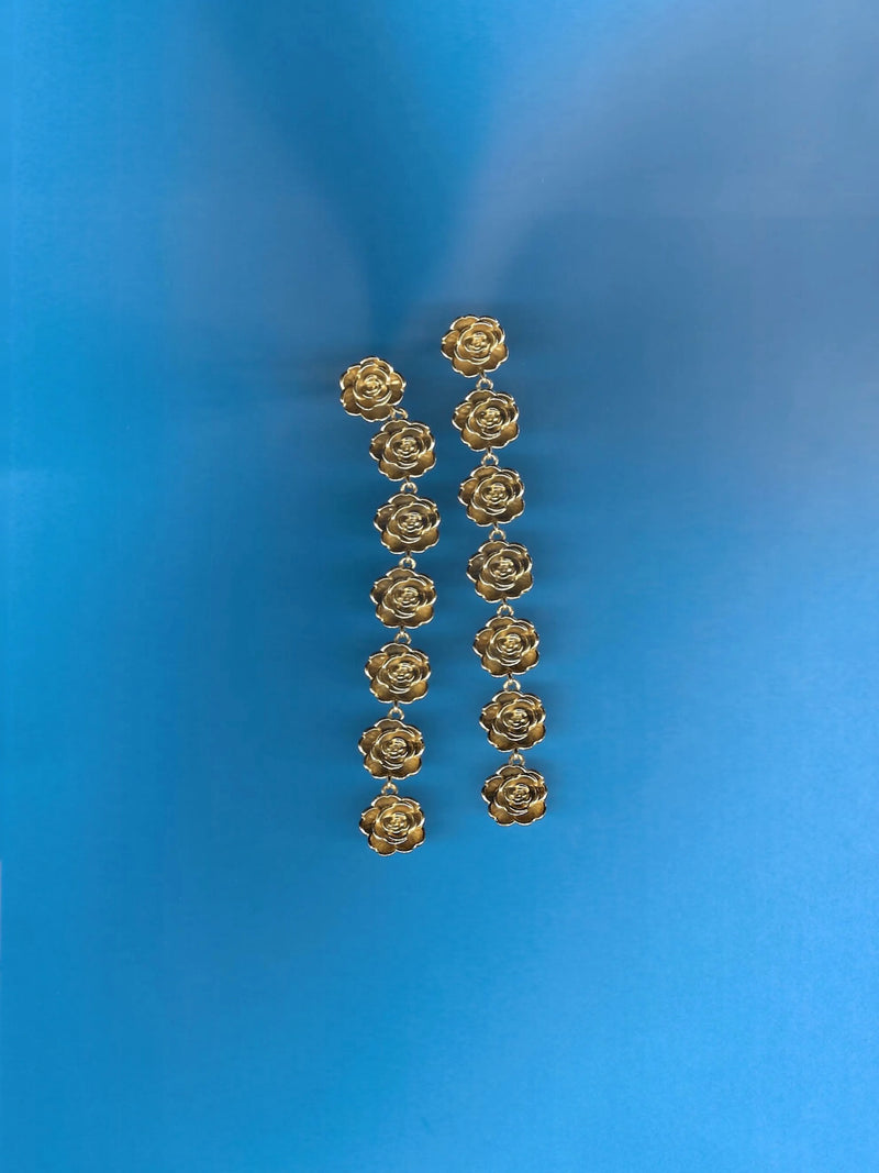 Rose Gold Earrings