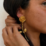 Rouge Gold Orecchino