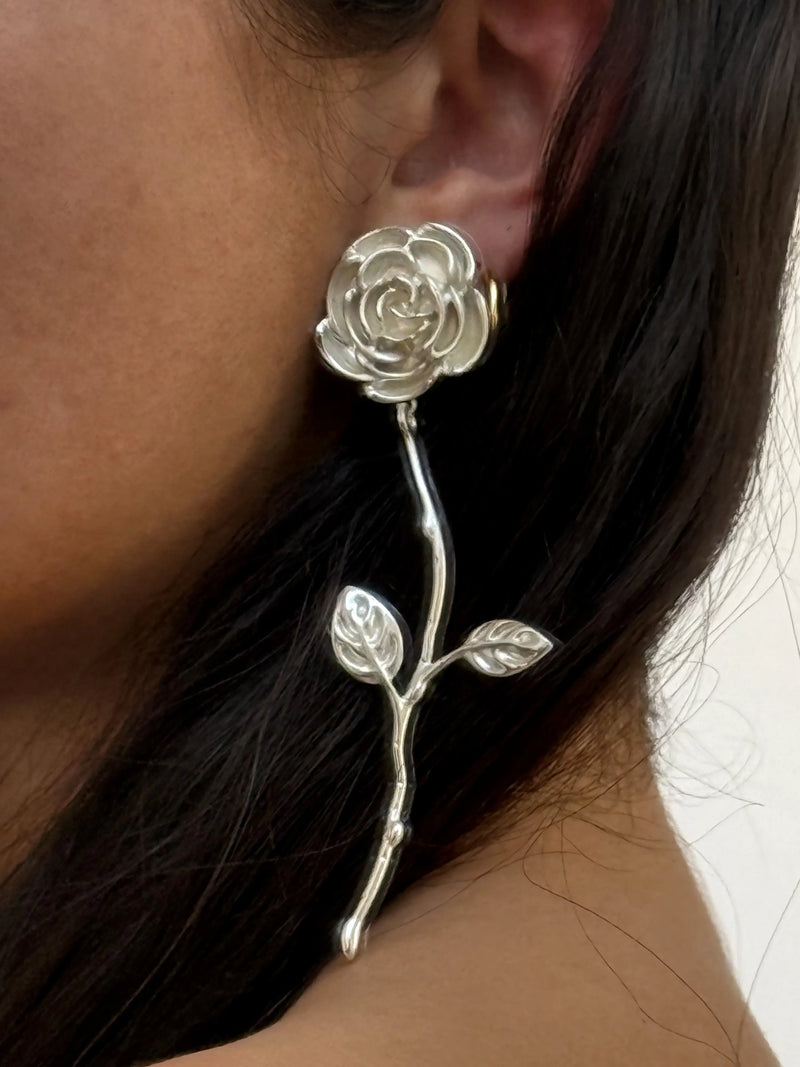 Rouge Silver Earring