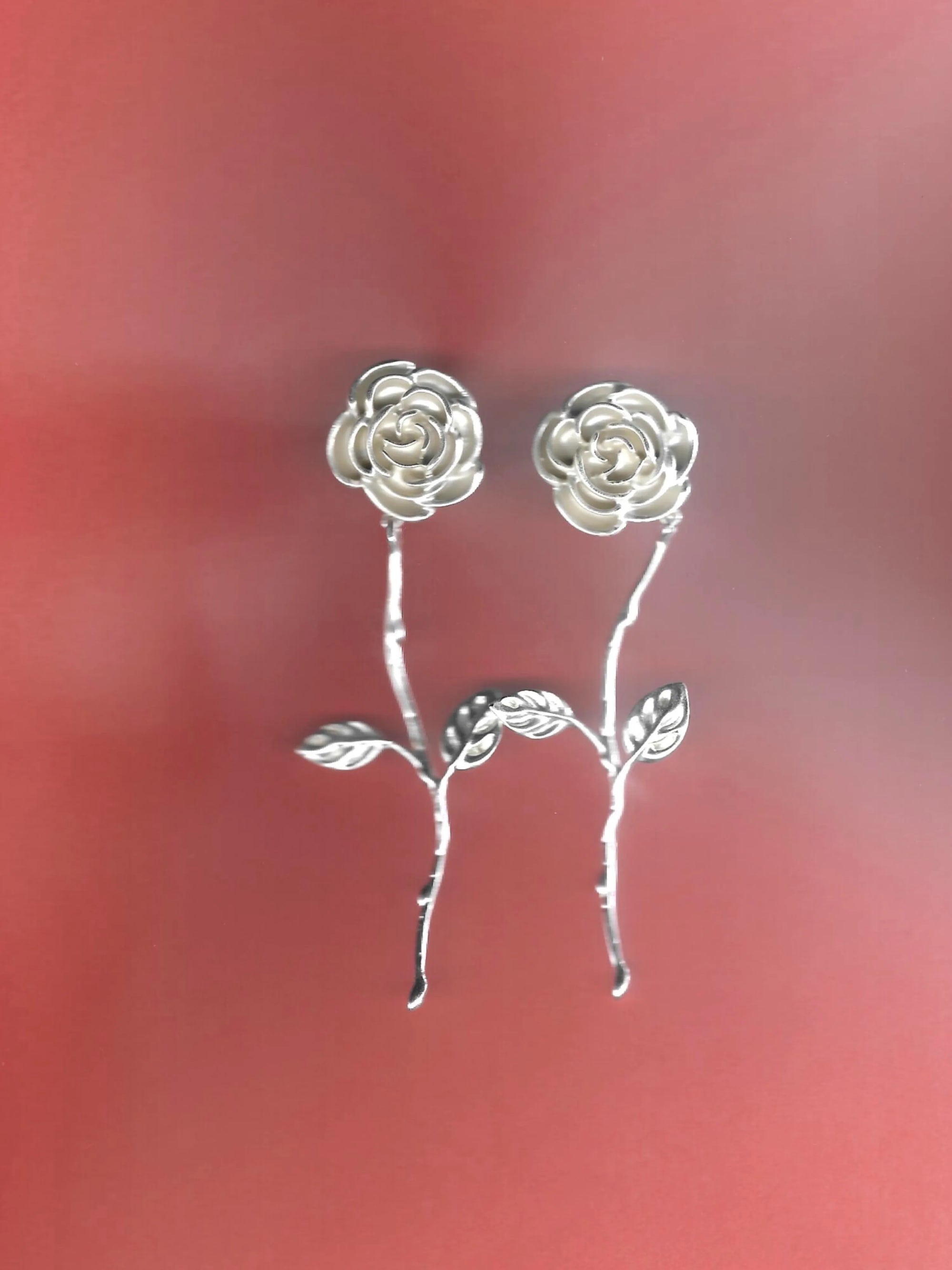 Rouge Silver Earring