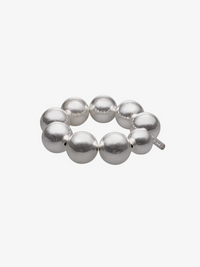 Snowball Silver Bracelet