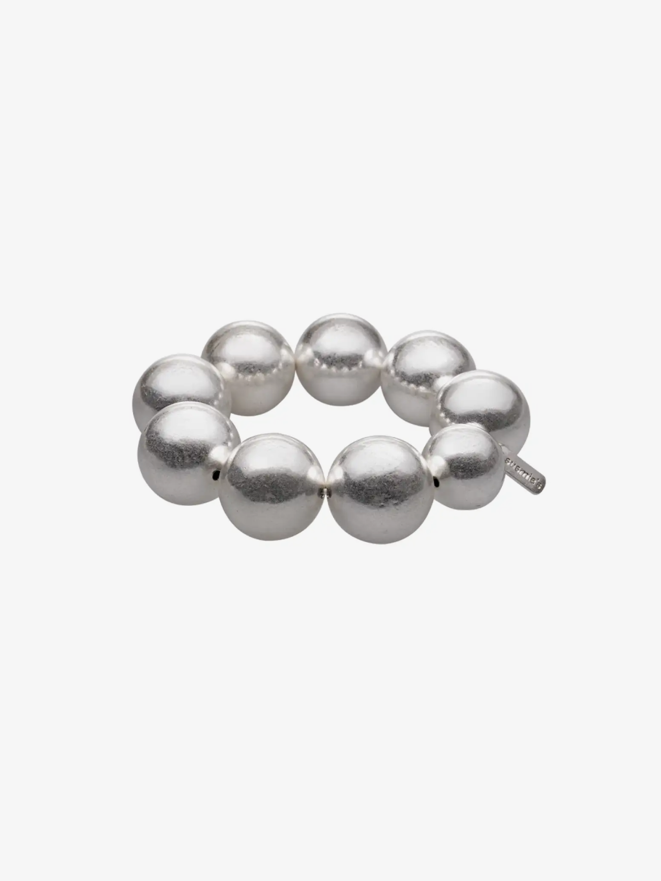 Snowball Silver Bracelet