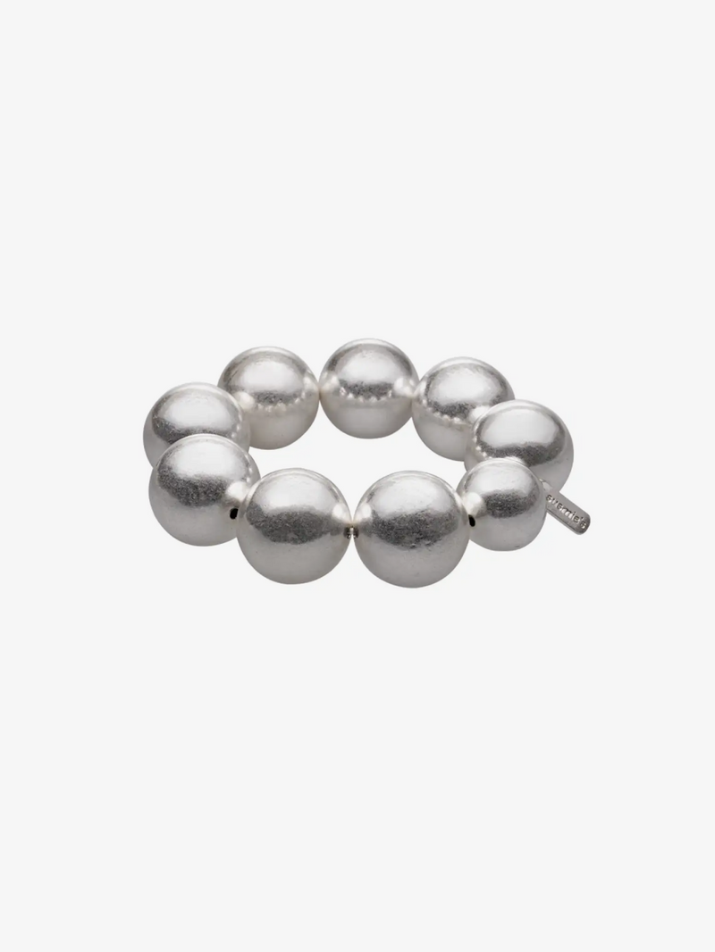 Snowball Silver Bracelet
