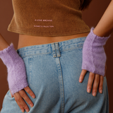 Back 2 You - Short Mittens Purple