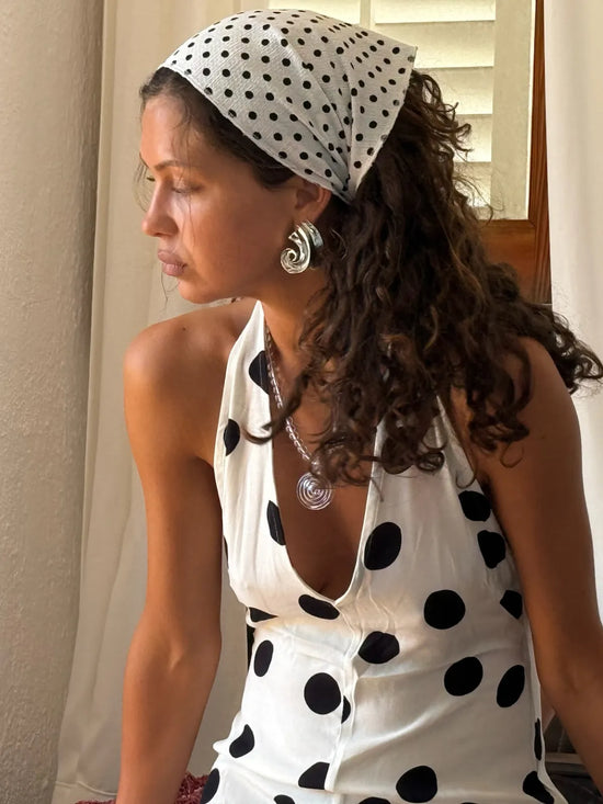 Silver Wave Earrings