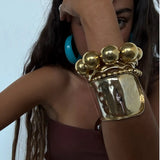 Snowball Gold Bracelet