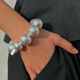 Snowball Silver Bracelet