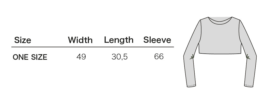 Tabella delle dimensioni