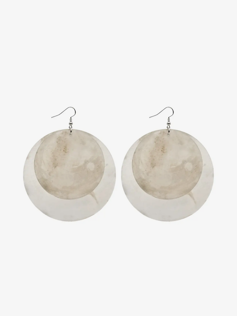 Teresa White Earrings