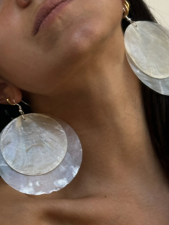 Teresa White Earrings