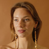 Tinsel Gold Earrings