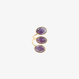 Trio Violet Bague