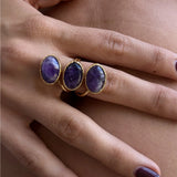 Trio Violet Bague