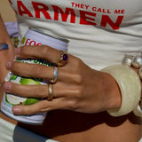 Un Taconeo Silver Ring