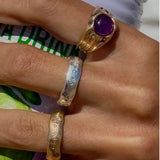 Un Taconeo Silver Ring