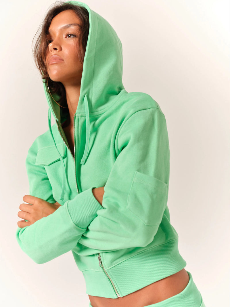 Vex Green Hoodie