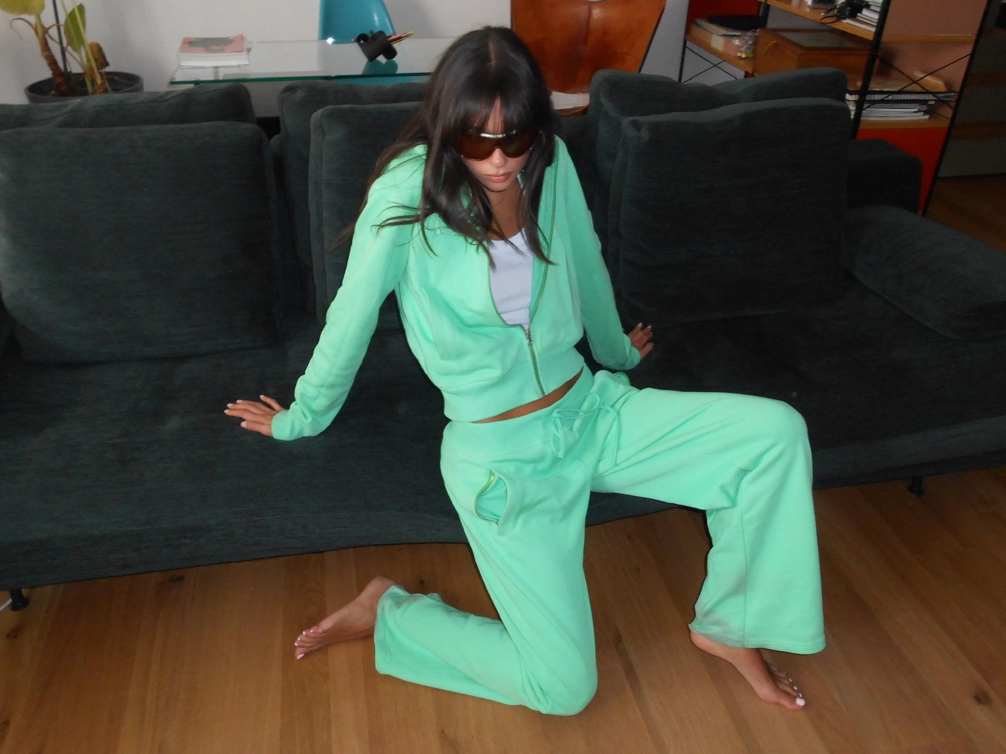 Riva Green Pants