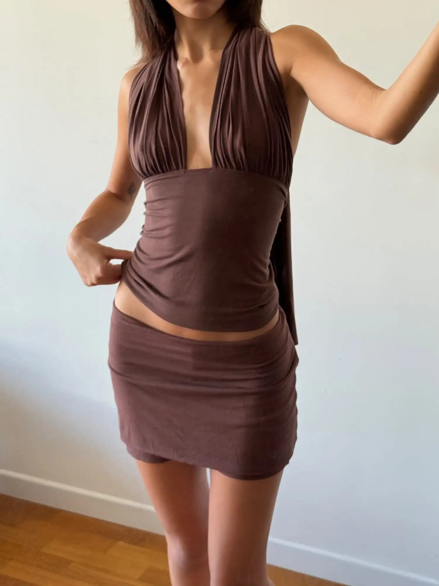 Chloe Brown Short