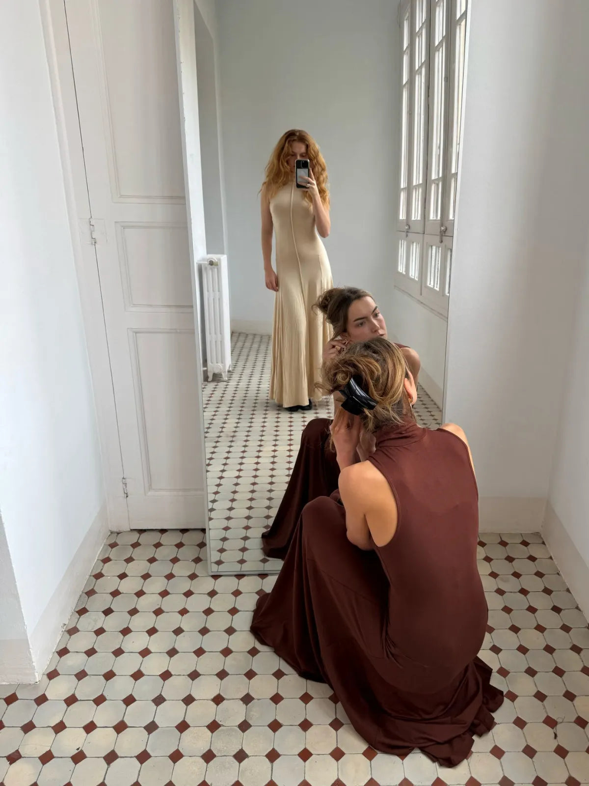 Diana Brown Dress
