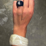 Ribbon White Bracelet